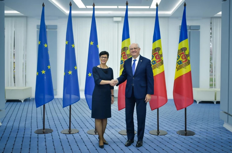 Марта Кос встретилась с Александром Мунтяну для обсуждения интеграции Молдовы в ЕС
