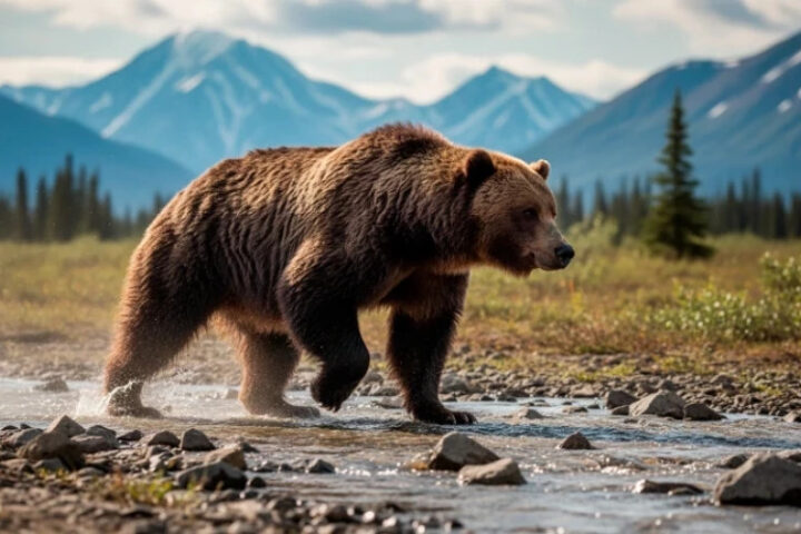 Медведь гризли атаковал группу школьников и учителей в Британской Колумбии, 11 пострадавших