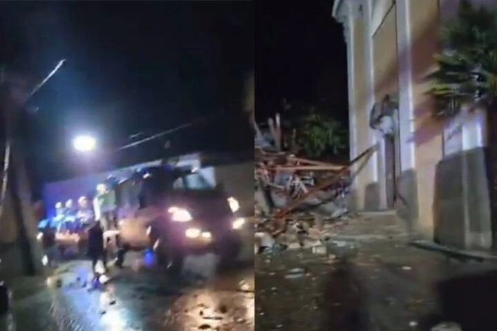 Оползень разрушил дом в итальянском городе у границы со Словенией, есть пострадавшие