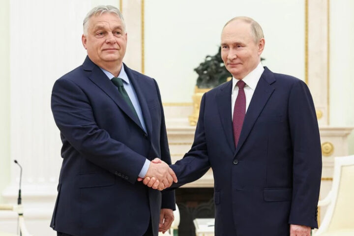 Орбан вылетел в Москву для встречи с Путиным по вопросам энергоснабжения