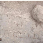 Открыто фрагмент игрового поля цивилизации майя в северной Гватемале