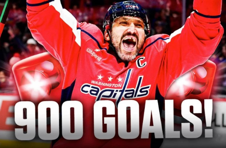Овечкин впервые в истории НХЛ забил 900 голов в регулярных чемпионатах