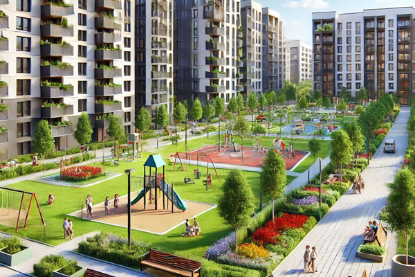 Правительство Молдовы проведет благоустройство 380 дворов в Кишиневе в рамках программы «Европейский двор»