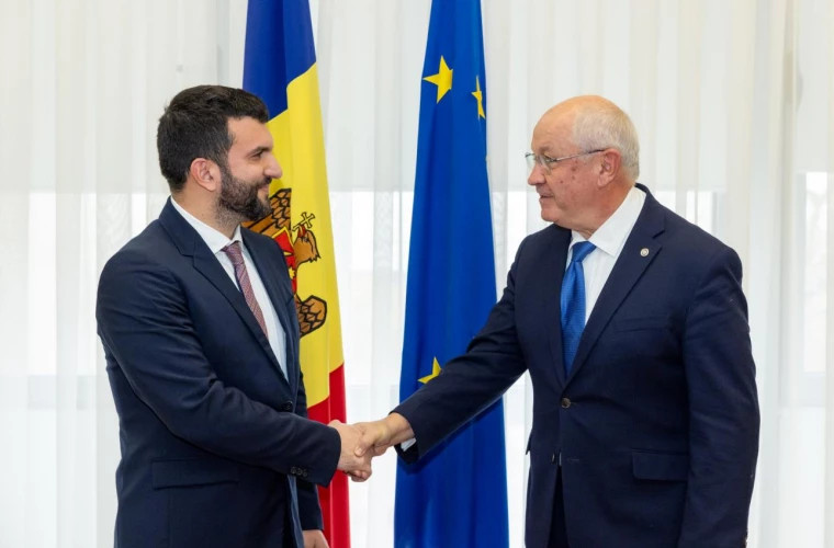 Премьер-министр Молдовы обсудил проекты с главой ЕБРР Джузеппе Гримальди