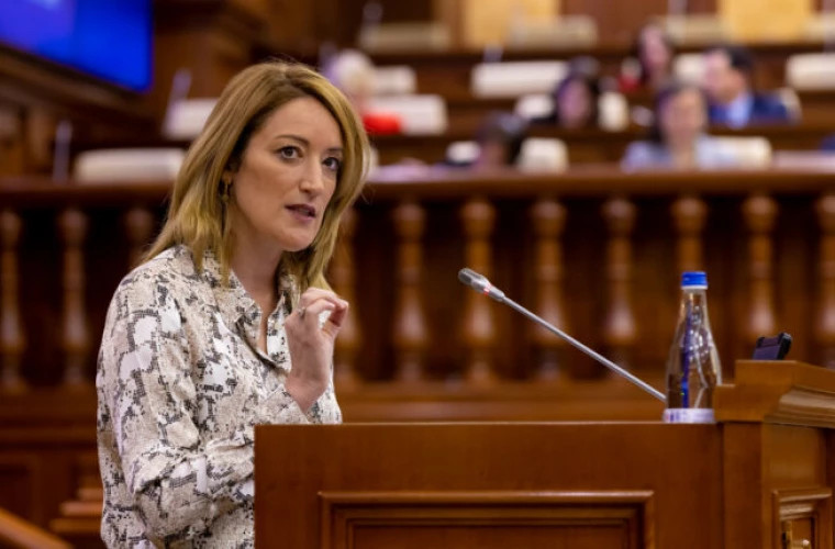 Роберта Метсола посетит Молдову и примет участие в заседании Парламента 6-7 ноября