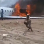 Самолет с министром сгорел при посадке в Конго, никто не пострадал