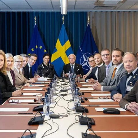 Шведский король провёл учения по готовности к войне с участием армии и депутатов