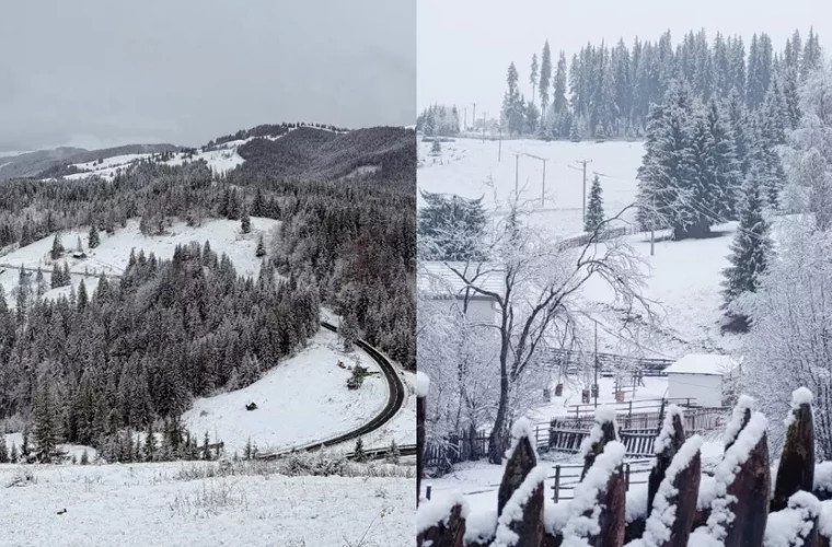 Снегопады в Румынии: дорожные службы предупреждают водителей о зимних условиях