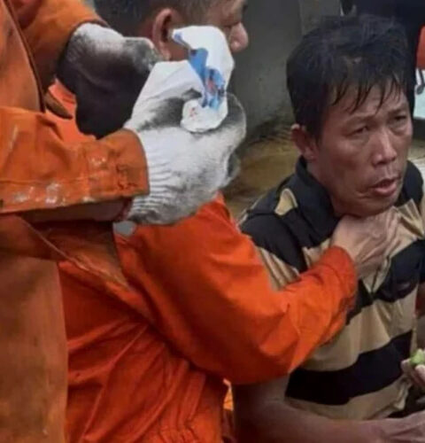 Спасение троих вьетнамцев, унесенных тайфуном Калмаеги, спустя 40 часов в море