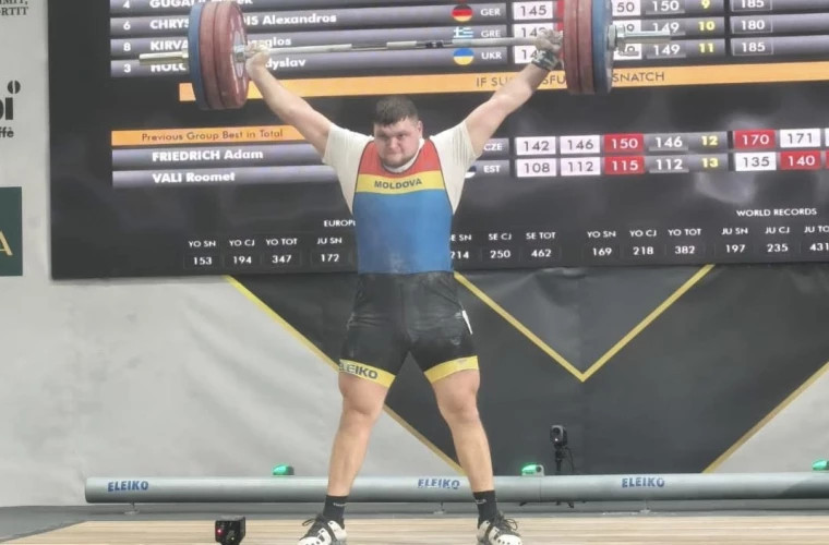 Станислав Ужа из Молдовы завоевал бронзу на чемпионате Европы среди юношей до 20 лет