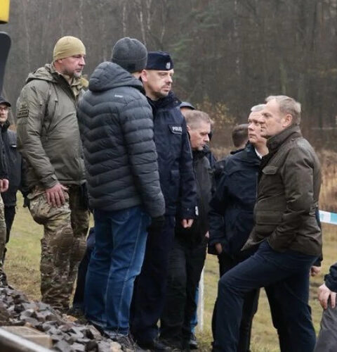 Туск: инцидент на железной дороге между Варшавой и Люблином признан актом диверсии
