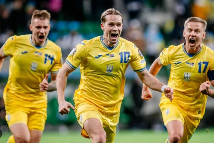 Украина победила Исландию в решающем матче отбора к чемпионату мира-2026