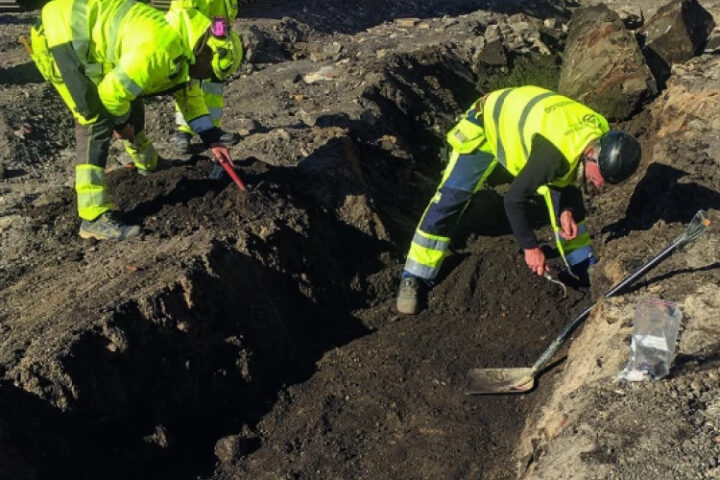 В Гётеборге археологи нашли останки утраченным города Нья-Лёдёсе XV века
