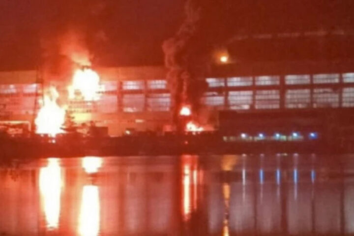 В Московской области произошел пожар на Шатурской ГРЭС после атаки украинских беспилотников