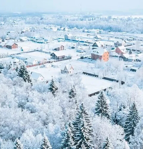 В Польше сильный снегопад оставил более 41 тысячи потребителей без электричества