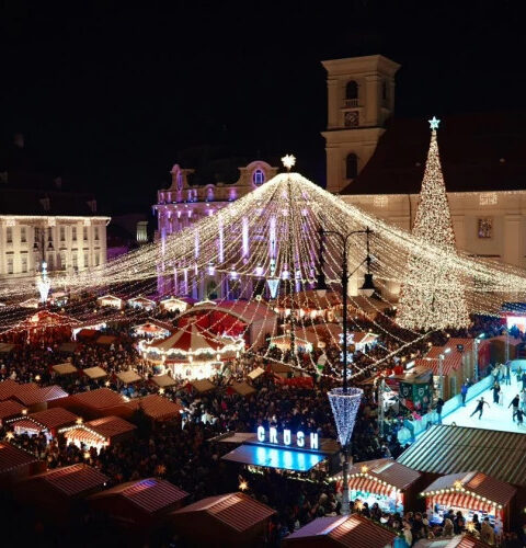 В Румынии открылись рождественские ярмарки в Крайове и Сибиу до 4 января