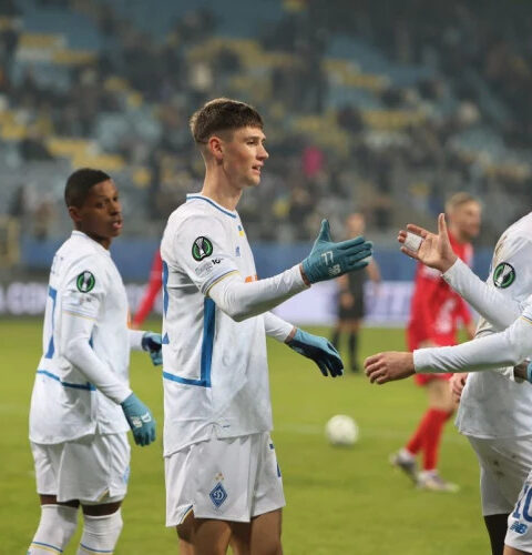 Владислав Блэнуцэ забил дебютный гол за «Динамо» Киев в Лиге конференций