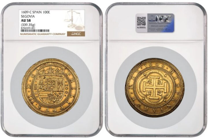 Золотая монета 1609 года установила новый рекорд на аукционе в Швейцарии