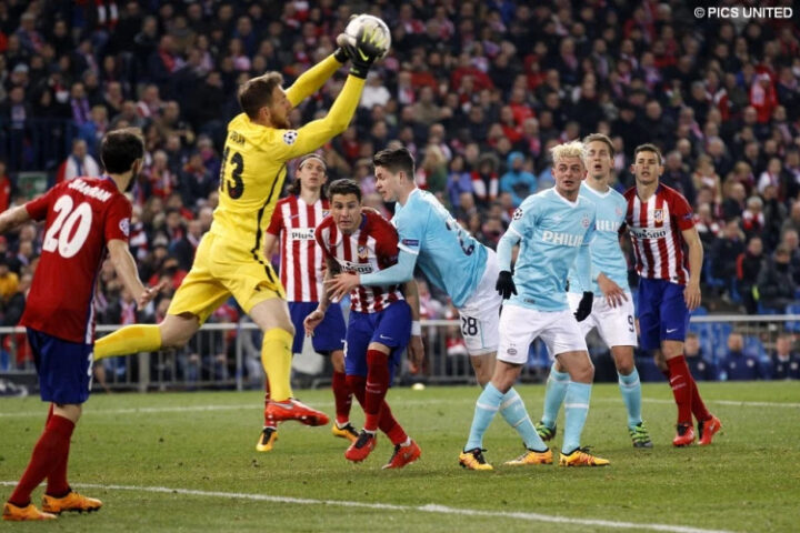 "Атлетико" одержал победу над ПСВ в Лиге чемпионов со счётом 3:2