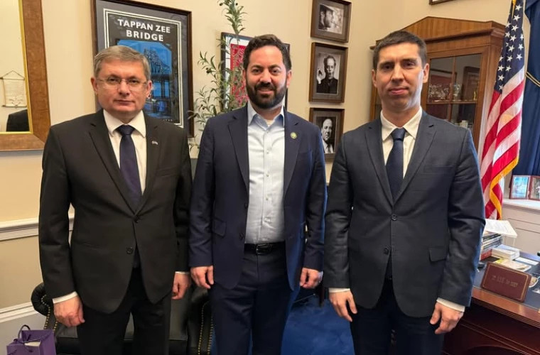 Игорь Гросу встретился с конгрессменами США для обсуждения сотрудничества с Молдовой