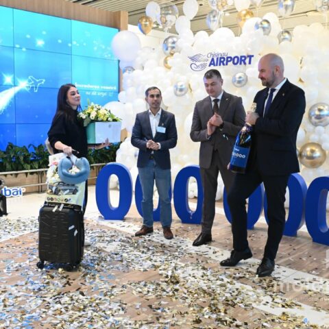 Кишинёвский международный аэропорт имени Евгения Доги принял шестимиллионного пассажира в 2025 году