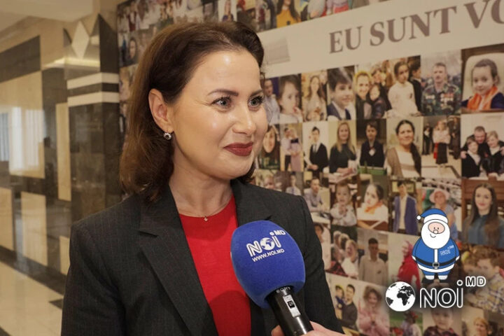 Лариса Новак призывает молдаван отмечать зимние праздники с семьями