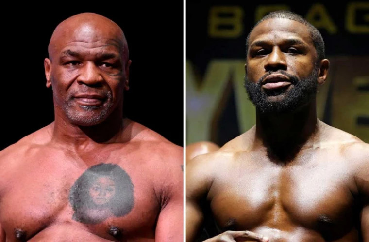 Майк Тайсон анонсировал показательный бой с Флойдом Мейвезером в Африке в марте 2024 года