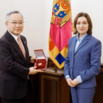Майя Санду встретилась с послом Японии по случаю завершения его мандата в Молдове