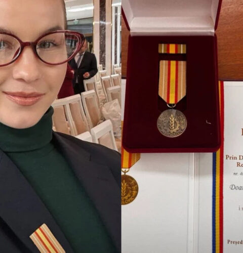 Мария Олэрашу получила медаль «Meritul Civic» за заслуги в спорте