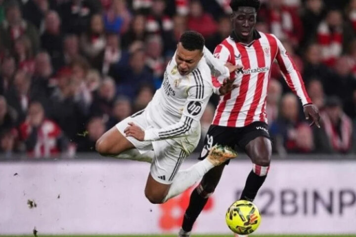 Мбаппе приносит победу «Реалу» в матче против «Атлетика» в Бильбао