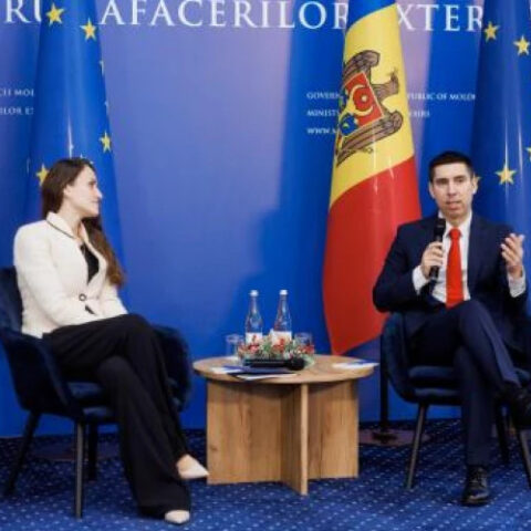Михаил Попшой встретился с министром иностранных дел Румынии Оаной-Сильвией Цою в Кишинёве