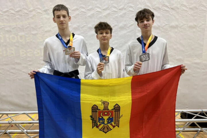 Молдова завоевала четыре серебряные медали на финальном Гран-при по таеквондо в декабре