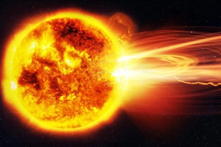 На Солнце зафиксирована одна из сильнейших вспышек года 1 декабря