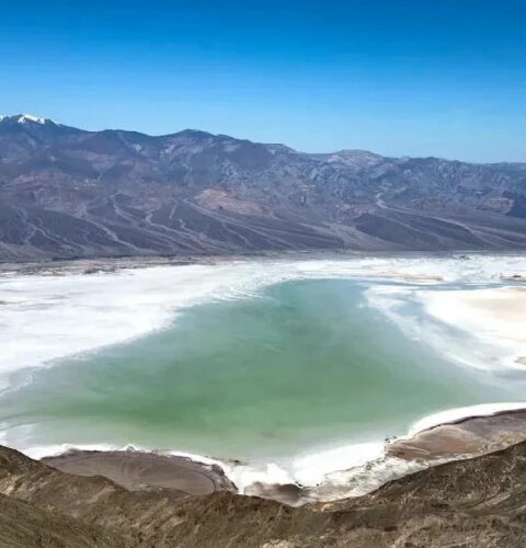 Озеро Мэнли вновь появилось в Долине Смерти после рекордных осадков