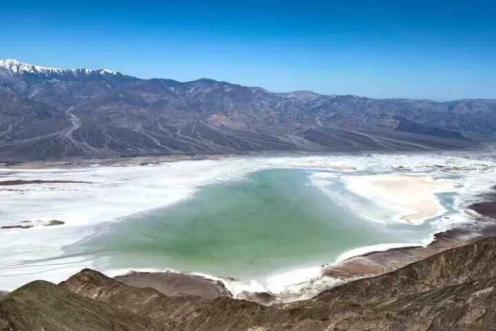 Озеро Мэнли вновь появилось в Долине Смерти после рекордных осадков