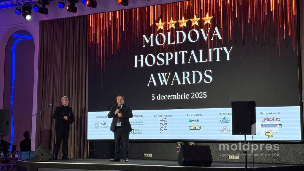 Первое награждение лучших в индустрии гостеприимства на Moldova Hospitality Awards 2025
