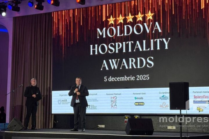 Первое награждение лучших в индустрии гостеприимства на Moldova Hospitality Awards 2025