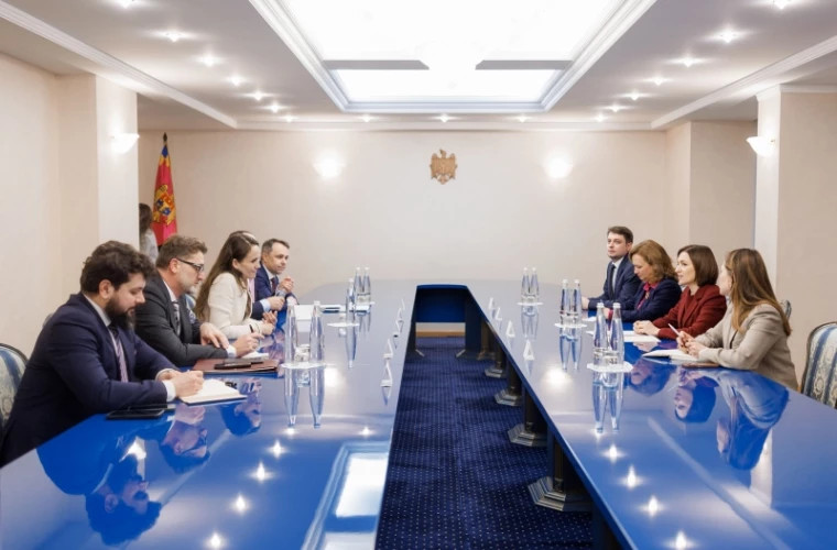 Президент Молдовы Майя Санду встретилась с министром иностранных дел Румынии в Кишинёве