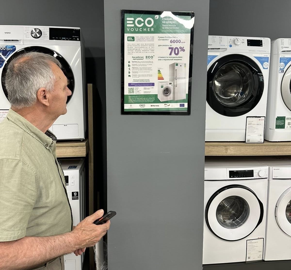 Программа EcoVoucher будет продолжена в 2026 году с бюджетом около 40 миллионов леев