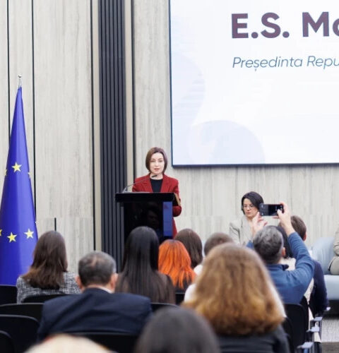 Санду: «Объединив усилия, мы защитим демократию от фальсификаций»