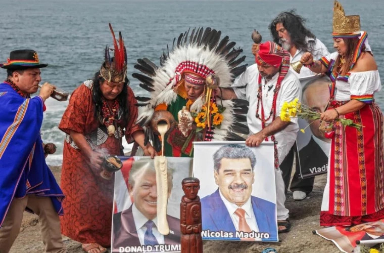 Шаманы в Перу предсказали болезнь Трампа и бегство Мадуро
