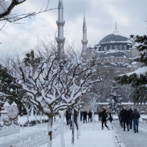 Сильный снегопад ожидается в Стамбуле и регионе Мармара в конце декабря