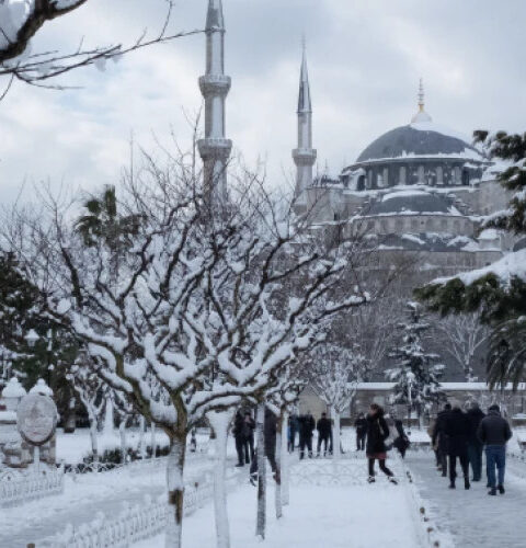 Сильный снегопад ожидается в Стамбуле и регионе Мармара в конце декабря