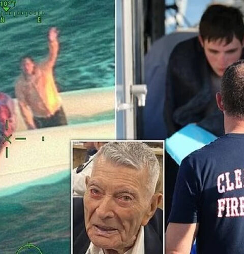 Спасение семьи из четырёх человек, провевших 20 часов в воде у Флориды