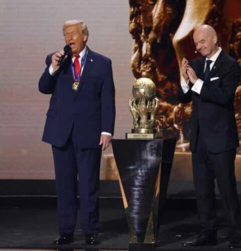 Трамп утверждает, что неплохо играл в футбол, но не на уровне Месси и Роналду