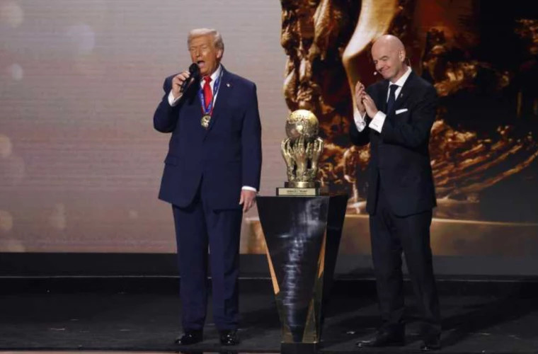 Трамп утверждает, что неплохо играл в футбол, но не на уровне Месси и Роналду