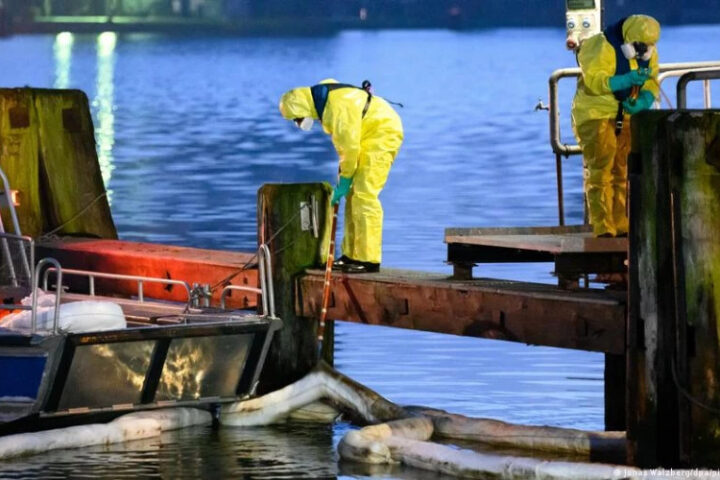 В Бранденбурге на востоке Германии зафиксирована крупная утечка нефти из трубопровода