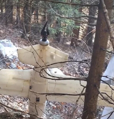 В румынском уезде Арджеш нашли упавший дрон с парашютом