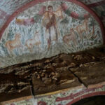 В Турции археологи обнаружили редкую фреску Иисуса как Доброго Пастыря III века