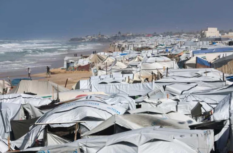 Зимний шторм усугубил гуманитарный кризис в секторе Газа, пострадавшем от войны